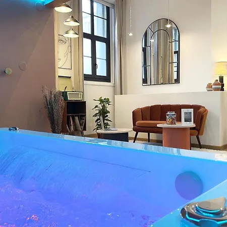 L'Orient-Express - Jacuzzi Spa - Parking - Loft Le Havre Exterior photo