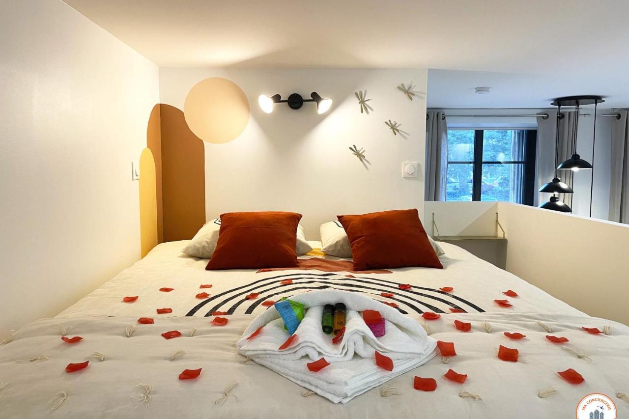 L'Orient-Express - Jacuzzi Spa - Parking - Loft Apartment *